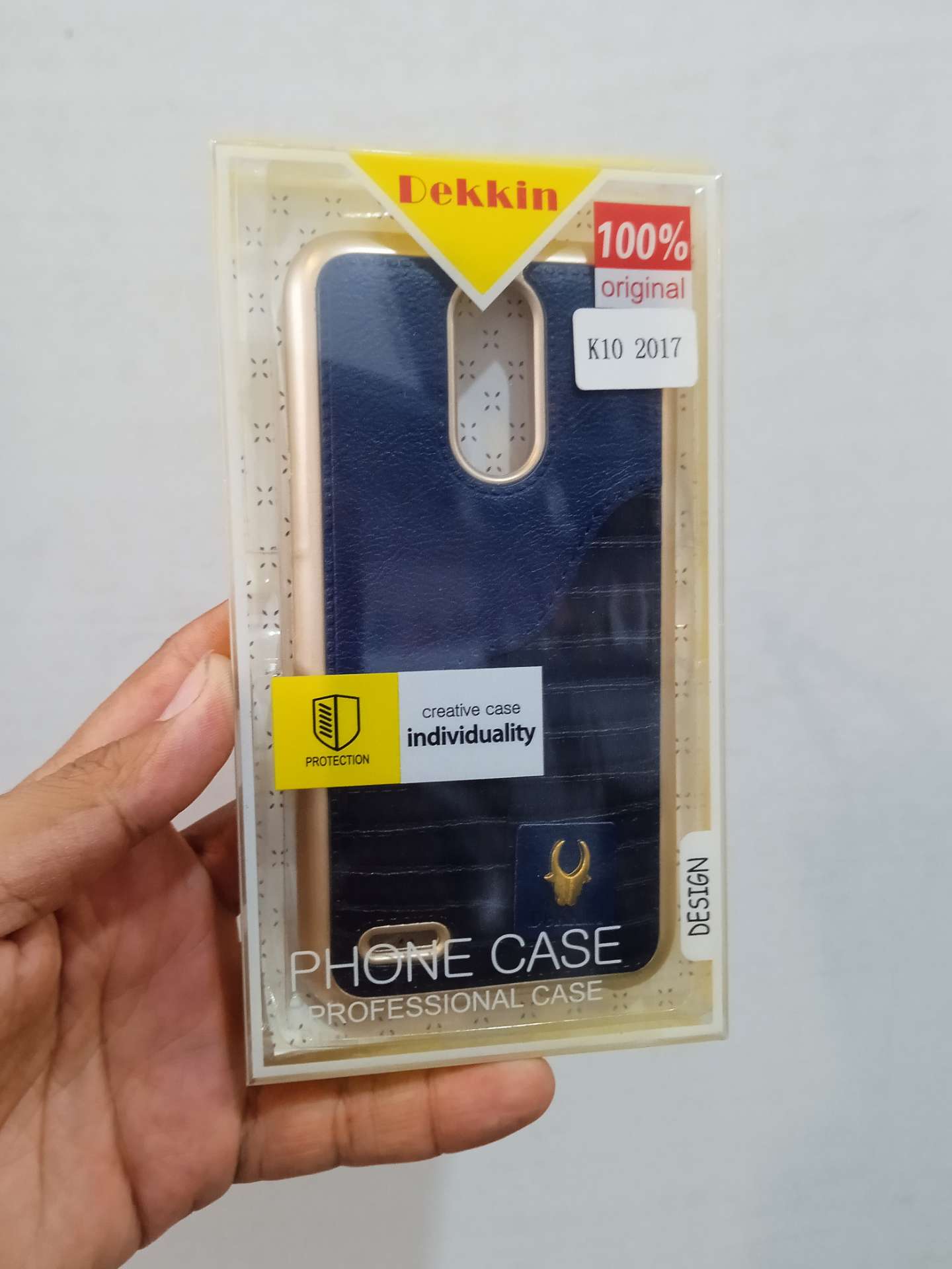 قاب چرمی  گوشی ال جی LG K10 2017